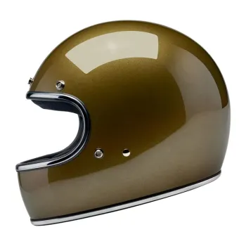cafe 4 racer - Přilba Biltwell Gringo ugly gold metallic - BILTWELL Biltwell Gringo DOT 