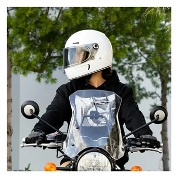 cafe 4 racer - Biltwell Gringo / S / SV 22.06 shield light smoke - BILTWELL  Optics & Masks for Helmets  
