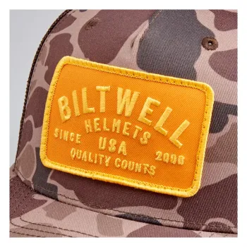 cafe 4 racer - Kšiltovka Biltwell Bark snap back hnědá camo - BILTWELL Kšiltovky 