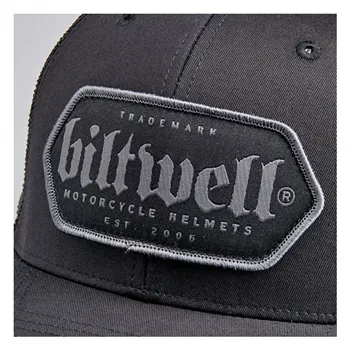 cafe 4 racer - Biltwell Ridgecrest cap grey/black - BILTWELL Caps 