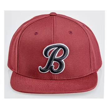cafe 4 racer - Biltwell Script B cap maroon - BILTWELL Caps 