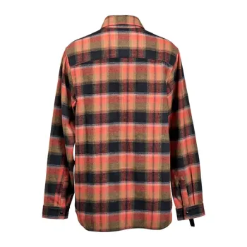 cafe 4 racer - Biltwell Hi Test Flannel shirt rust - BILTWELL Shirts 