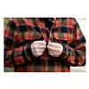 cafe 4 racer - Biltwell Hi Test Flannel shirt rust - BILTWELL Shirts 
