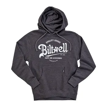 cafe 4 racer - Biltwell Kvalitný tovar pulóver s kapucňou čierny - BILTWELL Mikiny s kapucňou 