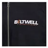 cafe 4 racer - Biltwell  Bolts zip  mikina čierna - BILTWELL Mikiny s kapucňou 