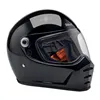 cafe 4 racer - Biltwell Lane Splitter helmet gloss black - BILTWELL Biltwell Lane Splitter 