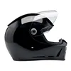 cafe 4 racer - Biltwell Lane Splitter helmet gloss black - BILTWELL Biltwell Lane Splitter 