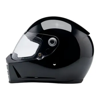 cafe 4 racer - Biltwell Lane Splitter helma lesklá černá - BILTWELL Biltwell Lane Splitter 