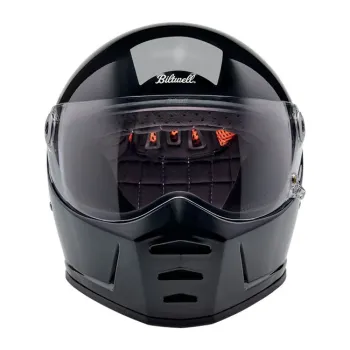 cafe 4 racer - Biltwell Lane Splitter helmet gloss black - BILTWELL Biltwell Lane Splitter 