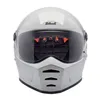 cafe 4 racer - Biltwell Lane Splitter helmet gloss white - BILTWELL Biltwell Lane Splitter 