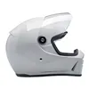 cafe 4 racer - Biltwell Lane Splitter helmet gloss white - BILTWELL Biltwell Lane Splitter 