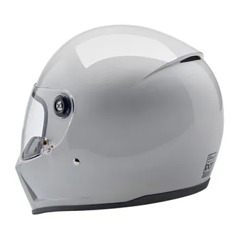 cafe 4 racer - Biltwell Lane Splitter helmet gloss white - BILTWELL Biltwell Lane Splitter 