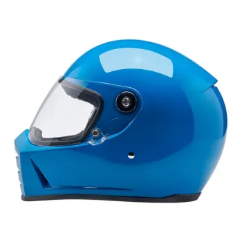 cafe 4 racer - Biltwell Lane Splitter helmet tahoe blue - BILTWELL Biltwell Lane Splitter 
