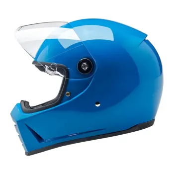 cafe 4 racer - Biltwell Lane Splitter prilba tahoe blue - BILTWELL Biltwell Lane Splitter 