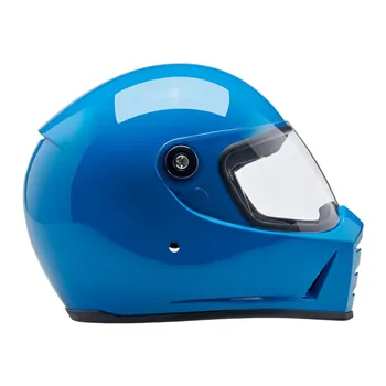 cafe 4 racer - Biltwell Lane Splitter helmet tahoe blue - BILTWELL Biltwell Lane Splitter 