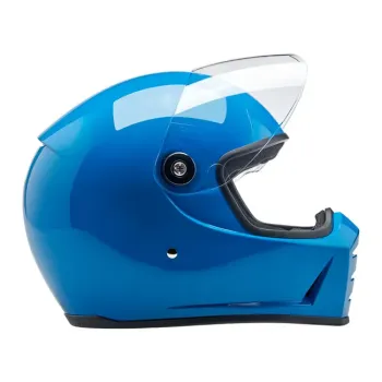 cafe 4 racer - Biltwell Lane Splitter helmet tahoe blue - BILTWELL Biltwell Lane Splitter 