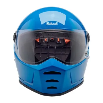 cafe 4 racer - Biltwell Lane Splitter helmet tahoe blue - BILTWELL Biltwell Lane Splitter 