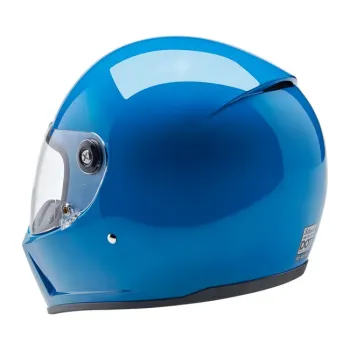 cafe 4 racer - Biltwell Lane Splitter helmet tahoe blue - BILTWELL Biltwell Lane Splitter 