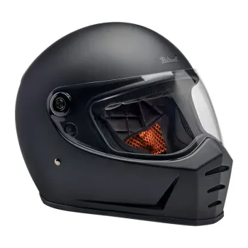 cafe 4 racer - Přilba Biltwell Lane Splitter Integral Matte Black - BILTWELL Biltwell Lane Splitter 