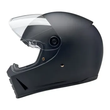 Biltwell Lane Splitter helmet flat black