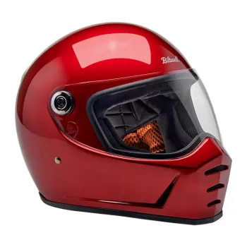 cafe 4 racer - Biltwell Lane Splitter Helmet Full Face Flat Titanium - BILTWELL Biltwell Lane Splitter  