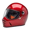 cafe 4 racer - Biltwell Lane Splitter helmet cherry red - BILTWELL Biltwell Lane Splitter 