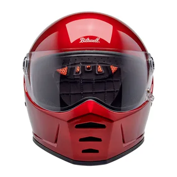 cafe 4 racer - Biltwell Lane Splitter helmet cherry red - BILTWELL Biltwell Lane Splitter 