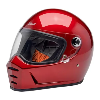 cafe 4 racer - Biltwell Lane Splitter helmet cherry red - BILTWELL Biltwell Lane Splitter 