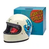 cafe 4 racer - Biltwell Gringo Santa Cruz ručne vyrobená prilba vintage white - BILTWELL Biltwell Gringo DOT 
