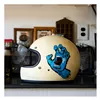 cafe 4 racer - Biltwell Gringo Santa Cruz handmade helmet vintage white - BILTWELL Biltwell Gringo DOT 