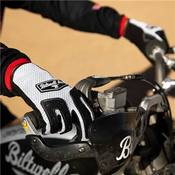 Biltwell Anza gloves white/black