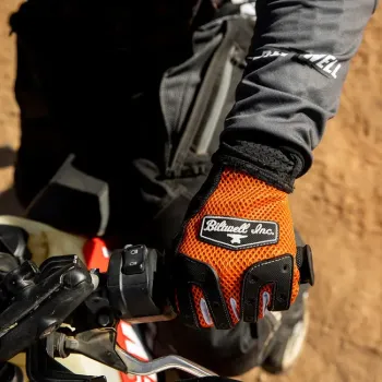cafe 4 racer - Biltwell Anza gloves orange/black - BILTWELL Gloves 