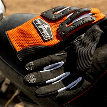 cafe 4 racer - Biltwell Anza gloves orange/black - BILTWELL Gloves 