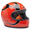 cafe 4 racer - Přilba Biltwell Gringo Comp Orange Flames - BILTWELL Biltwell Gringo DOT 