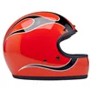 cafe 4 racer - Přilba Biltwell Gringo Comp Orange Flames - BILTWELL Biltwell Gringo DOT 