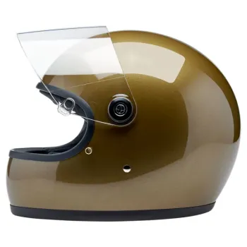 cafe 4 racer - Biltwell Gringo S helmet Ugly Gold Metallic - BILTWELL Biltwell Gringo S 2025 