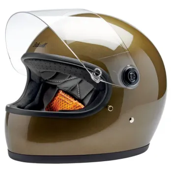 cafe 4 racer - Přilba Biltwell Gringo S Ugly Gold Metallic - BILTWELL Biltwell Gringo S 2024 