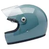 Biltwell Gringo S helmet Agave Blue Gloss