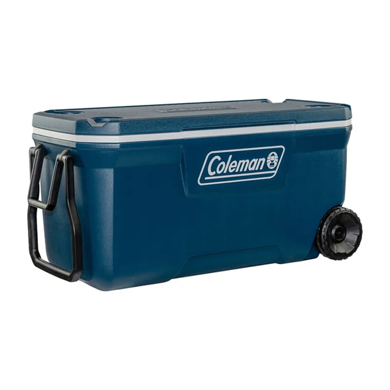 cafe 4 racer - Coleman 100QT Wheeled Xtreme cooler blue - Coleman For Travel 