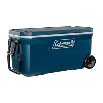 cafe 4 racer - Coleman 100QT Wheeled Xtreme cooler blue - Coleman For Travel 