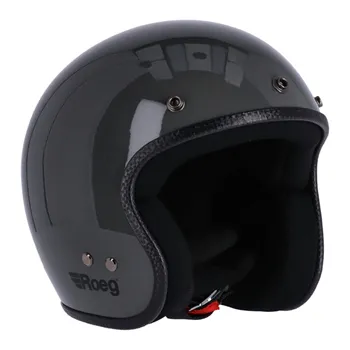 cafe 4 racer - Prilba Roeg JETT Bridlicovo šedá lesklá - ROEG ROEG JETT prilby 