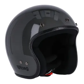 cafe 4 racer - Přilba Roeg JETT Břidlicově šedá lesklá - ROEG Přilby ROEG JETT 