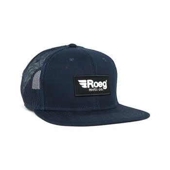 cafe 4 racer - Kšiltovka ROEG Blake s plochým panelem navy - ROEG Šiltovka 