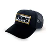 cafe 4 racer - Roeg trucker čiapka s logom čierna - ROEG Šiltovka 