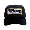cafe 4 racer - Roeg trucker čiapka s logom čierna - ROEG Šiltovka 
