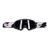 cafe 4 racer - Roeg Peruna Brýle Grey Bolts černé brýle a offwhite/černý pásek - ROEG Brýle 