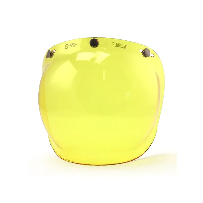 cafe 4 racer - Roeg bubble shield yellow - ROEG Accessories 