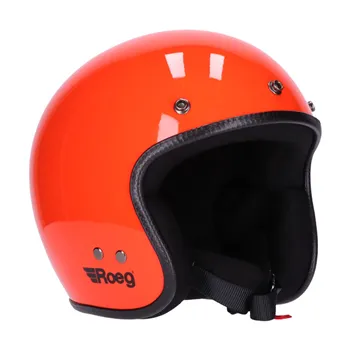 cafe 4 racer - Roeg JETT helmet Oompa orange - ROEG ROEG JETT helemts 