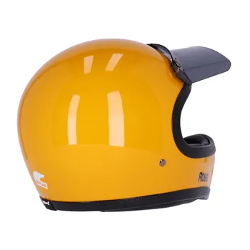 cafe 4 racer - Roeg Peruna 2.0 Sunset helmet gloss yellow - ROEG ROEG Peruna helmet 