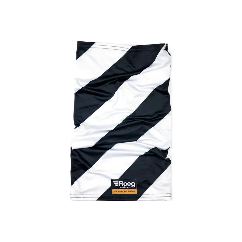 cafe 4 racer - Roeg Striped tunnel offwhite/black - ROEG Tunnels & masks & Tubes 